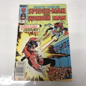 Marvel Team-Up Spider-Man And Wonder Man (1983) # 136 (VF/NM) CPV • Michelinie