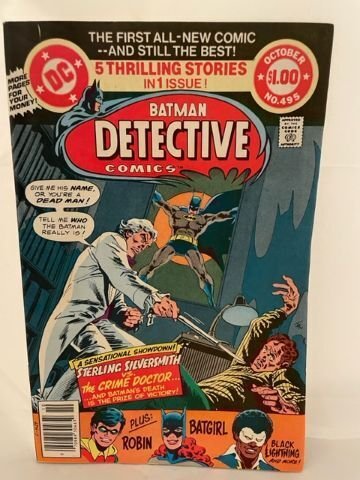 Detective Comics #495 Newsstand Edition (1980)