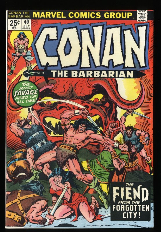 Conan The Barbarian #40 NM- 9.2 Marvel Comics