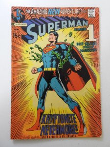 Superman #233 (1971) VG Condition moisture stain