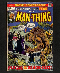 Fear #14 Man-Thing!
