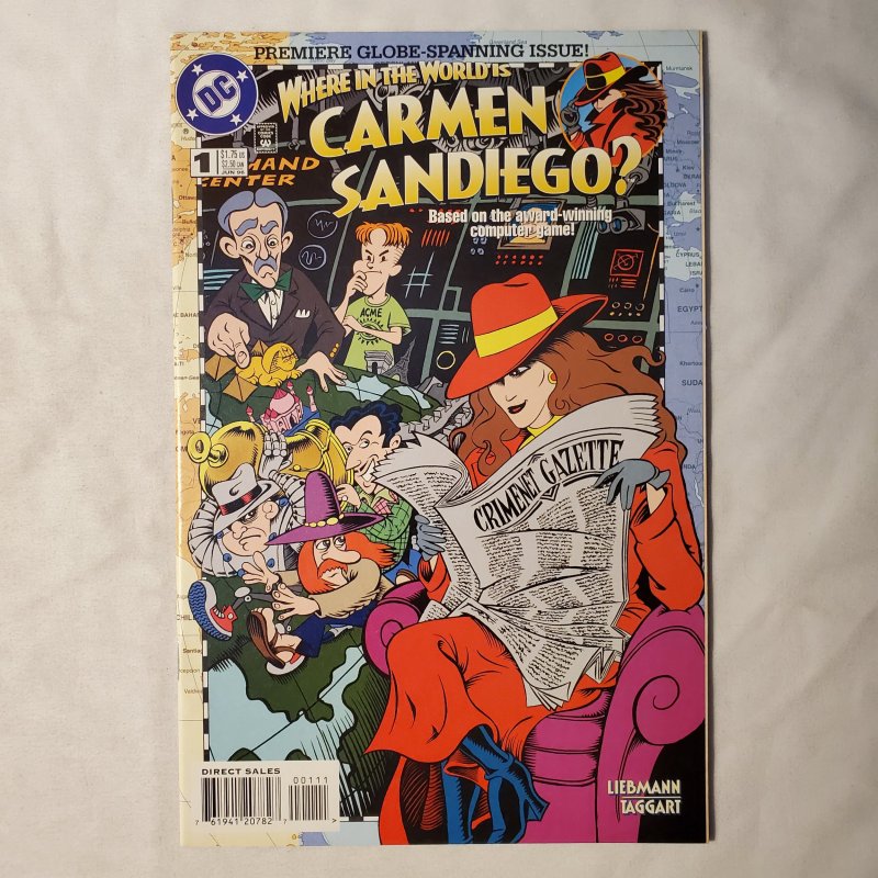 Where in the World Is Carmen Sandiego? #1 (1996) NM-