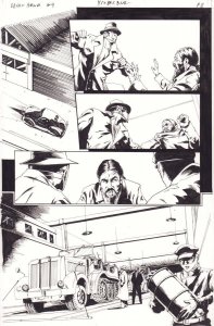 Green Hornet: Reign of the Demon #4 p.8 - Green Hornet & Kato art by Kewber Baal