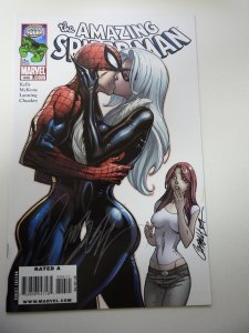 The Amazing Spider-Man #606 (2009) Signed by Scott Campbell no cert NM- Cond