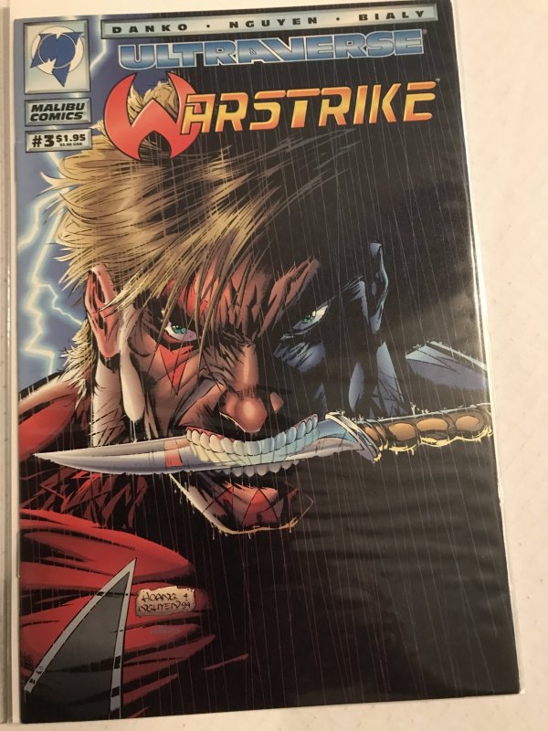 WARSTRIKE #1, 2, 3 set : Malibu 1994 VF/NM; full set of 3