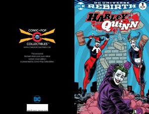 HARLEY QUINN #1 MICHAEL ALLRED COMIC POP EXCLUSIVE VARIANT COVER! Rebirth