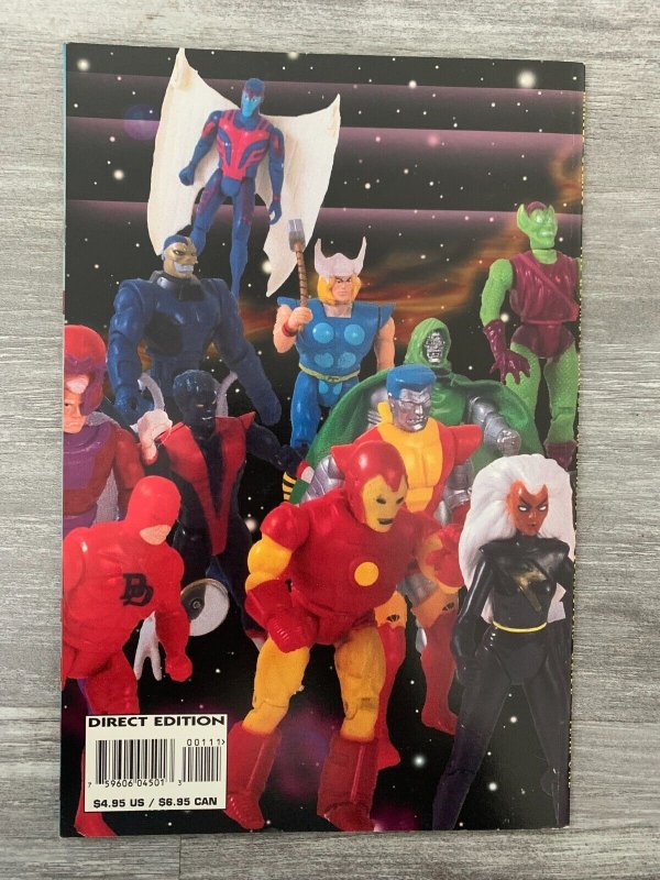 1995 The Ultimate MARVEL SUPER HERO Toy Collector's Guide #1 VF 8.0