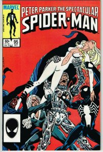 Spectacular Spider-Man #95 (1976) - 9.2 NM- *The Dagger at the Tunnel*