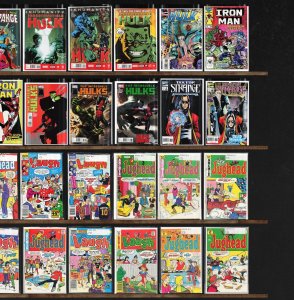 Huge Lot 140+ Comics with Laugh, Jughead, Archie, Iron Man & More!