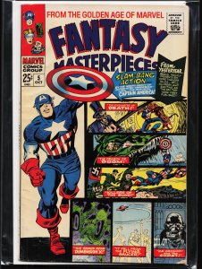 Fantasy Masterpieces #5 (1966) Captain America