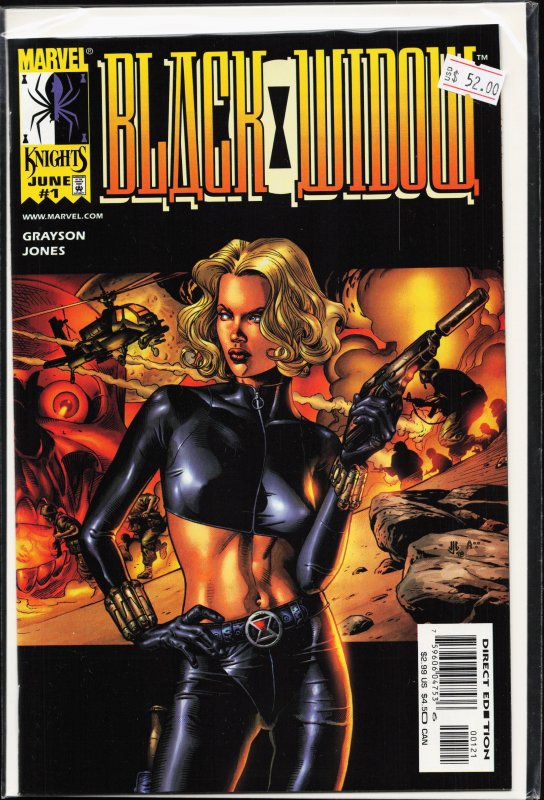 Black Widow #1 Variant Cover (1999) Black Widow