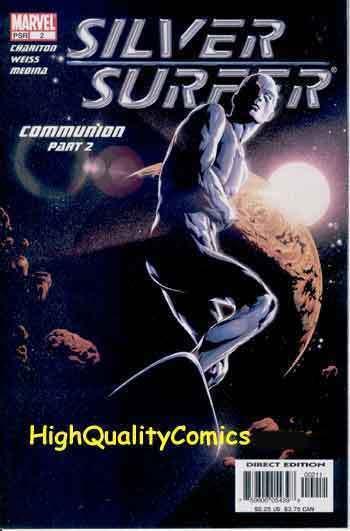 SILVER SURFER #2, NM+, Communion, 2003, Stacy Weiss, more Marvel in store