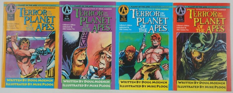 Terror on the Planet of the Apes #1-4 VF/NM complete series - moench - ploog set