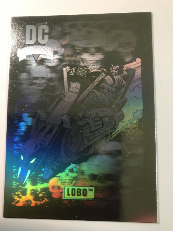 LOBO DCH7 Hologram chase card : DC IMPEL Series 1 1991 NM/M; The Main Man