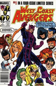 West Coast Avengers (Ltd. Series) #1 (Newsstand) VG ; Marvel | low grade comic
