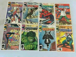 Web of Spider-Man lot 45 different from #2-49 avg 8.0 VF (1985-89)