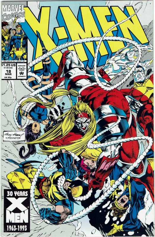 X-Men #18 (1991 v2) Andy Kubert Omega Red NM