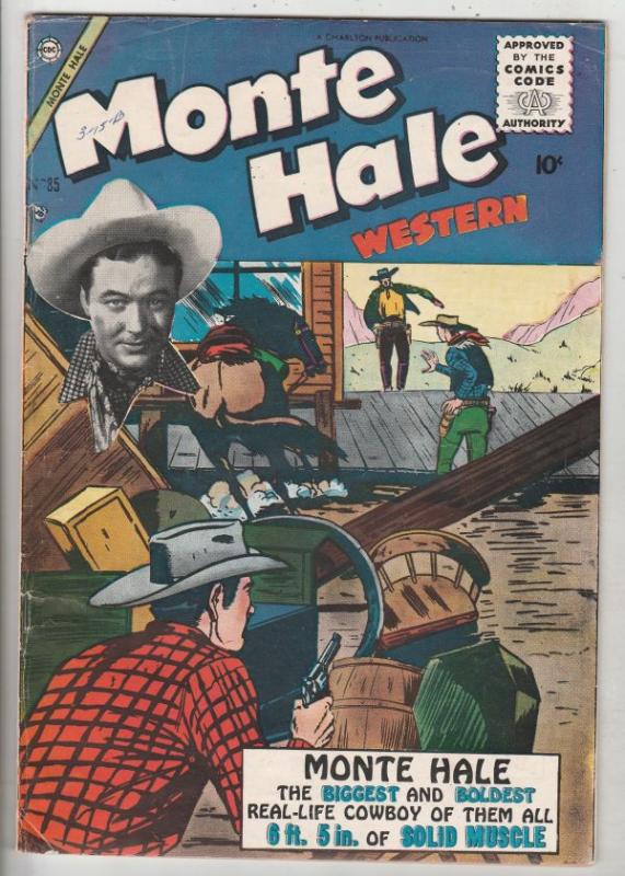 Monte Hale Western #85 (Jun-53) FN/VF Mid-High-Grade Monte Hale