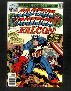 Captain America #214 Kirby cover and Art!