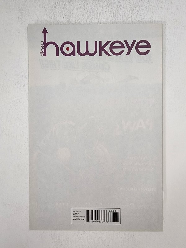 All-New Hawkeye 1 Phantom Sketch Variant