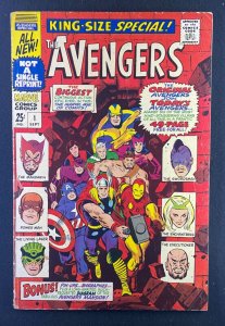 Avengers Annual (1967) #1 VG/FN (5.0) Don Heck