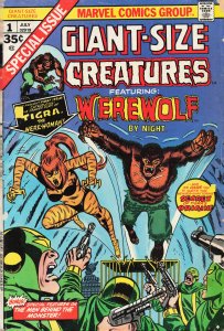Giant Size Creatures (1974) Werewolf by Night [Key Issue]