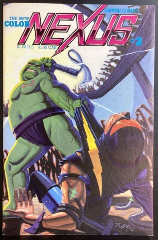 Nexus Vol. II 2 #2 (Mike Baron, Steve Rude) - Capital Publications - 1983