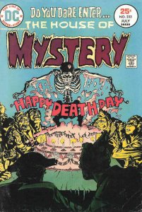 House of Mystery #233 FN ; DC | Horror Skeleton Birthday Cake Death Day