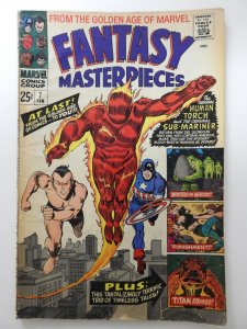 Fantasy Masterpieces #7 (1967) Golden Age Marvel Reprints! VG Condition!