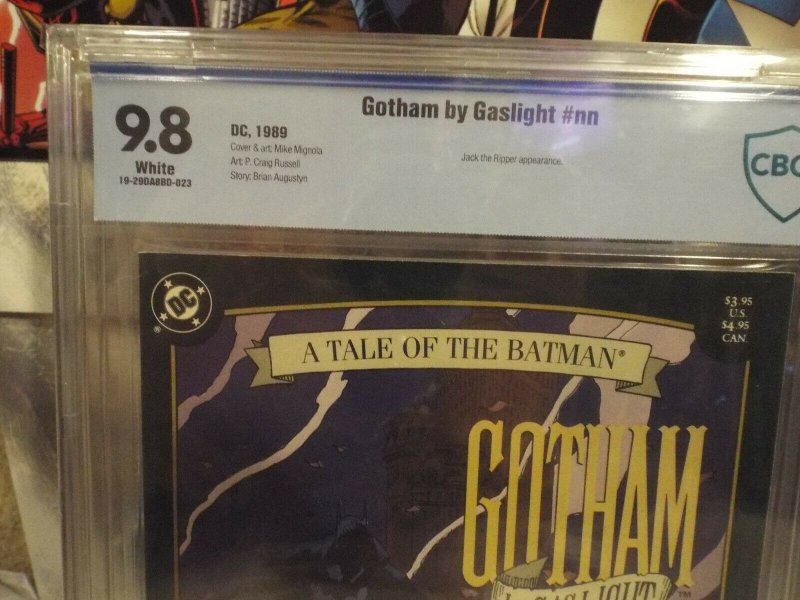 Batman: Gotham by Gaslight CBCS 9.8 - NM/MINT - WHITE PAGES - DC, 1989