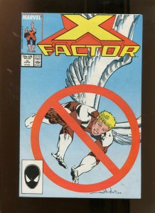 X FACTOR #15 (8.0) WHOS DEATH IS IT ANYWAY! 1987 