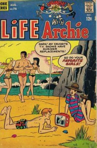 Life With Archie #76 ORIGINAL Vintage 1968 Archie Comics GGA Bikini