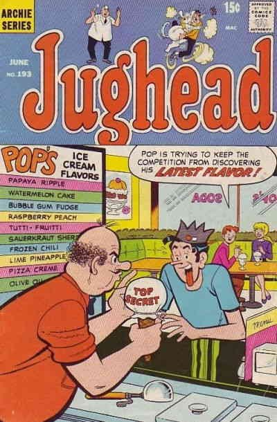 Jughead (Vol. 1) #193 VG ; Archie | low grade comic June 1971 Ice Cream Cover