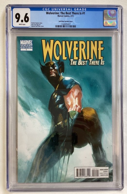 Wolverine: The Best There Is #1 - CGC 9.6 - Marvel - 2011 - Dell'Otto variant!