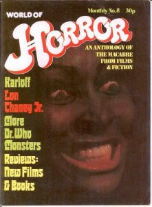 WORLD OF HORROR (1970S DALLRUTH)   8 F-VF