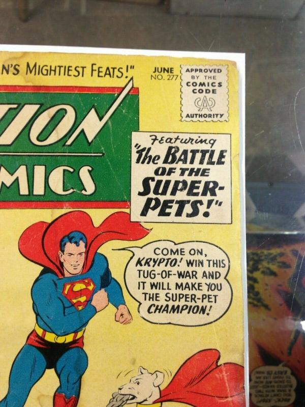 Action Comics 277 GD-/GD (June 1961)