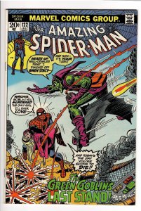 AMAZING SPIDERMAN 122 VG/F 5.0 Death of  GREEN GOBLIN