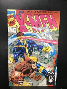 X-Men #1 Wolverine and Cyclops Cover (1991)nm