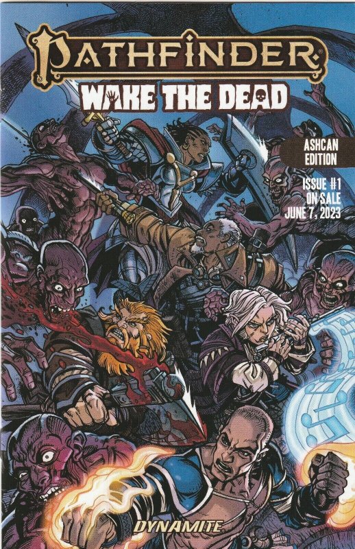 Pathfinder: Wake The Dead # 1 Ashcan Cover NM Dynamite 2023 [I4]