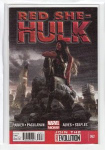 RED SHE-HULK (2012 MARVEL) #62 NOW