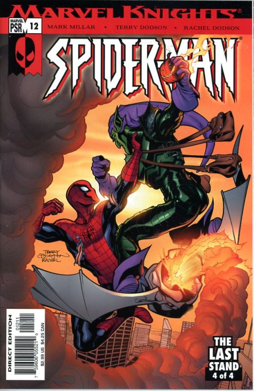 Marvel Knights Spider-Man Mark Millar Set (1-12)  All 9.0 (our highest grade)