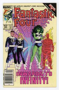 Fantastic Four #282 John Byrne She-Hulk Newsstand VF+