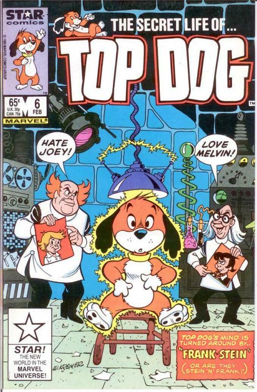 TOP DOG 6 VF-NM Feb. 1986