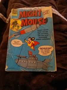 1968 Mighty Mouse Dell Comic Book #172 silver age hashimoto san deputy dawg