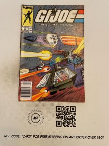 G.I. Joe # 80 FN Marvel Comic Book Snake Eyes Destro Cobra Duke Shadow 16 J221