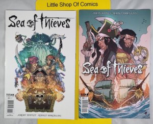 Sea of Thieves #1 2 3 4 Cover A Complete Set 2018 Titans Comics