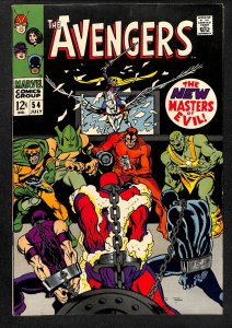 Avengers #54 VF- 7.5 1st New Masters of Evil!