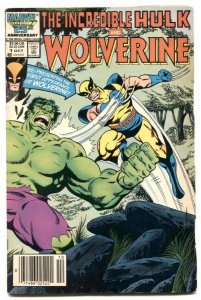 Incredible Hulk and Wolverine #1 1986 -- reprint hulk 181 VG