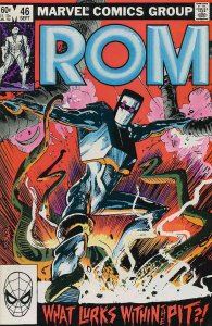 Rom #46 FN ; Marvel | Spaceknight Sienkiewicz Bill Mantlo