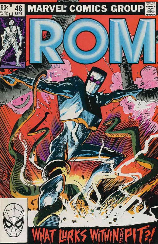 Rom #46 FN ; Marvel | Spaceknight Sienkiewicz Bill Mantlo